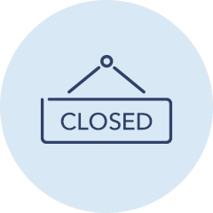 クローズのイラスト